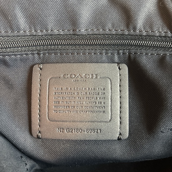 Coach Women's Lane Satchel Mist Blue Pebble Leather Model 69621
#coach #spring 🤍 - Picture 6 of 8